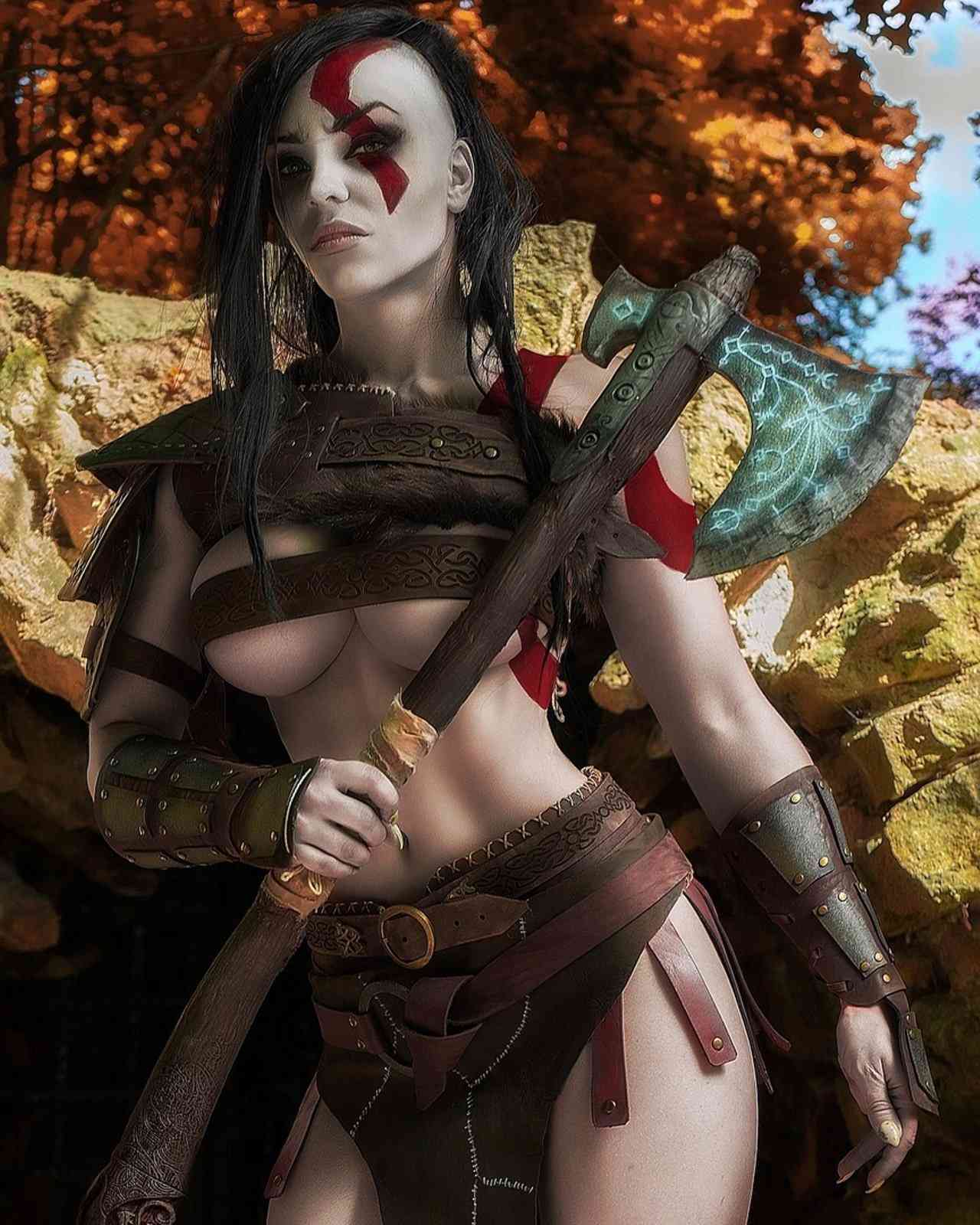 God of war all sexy girl