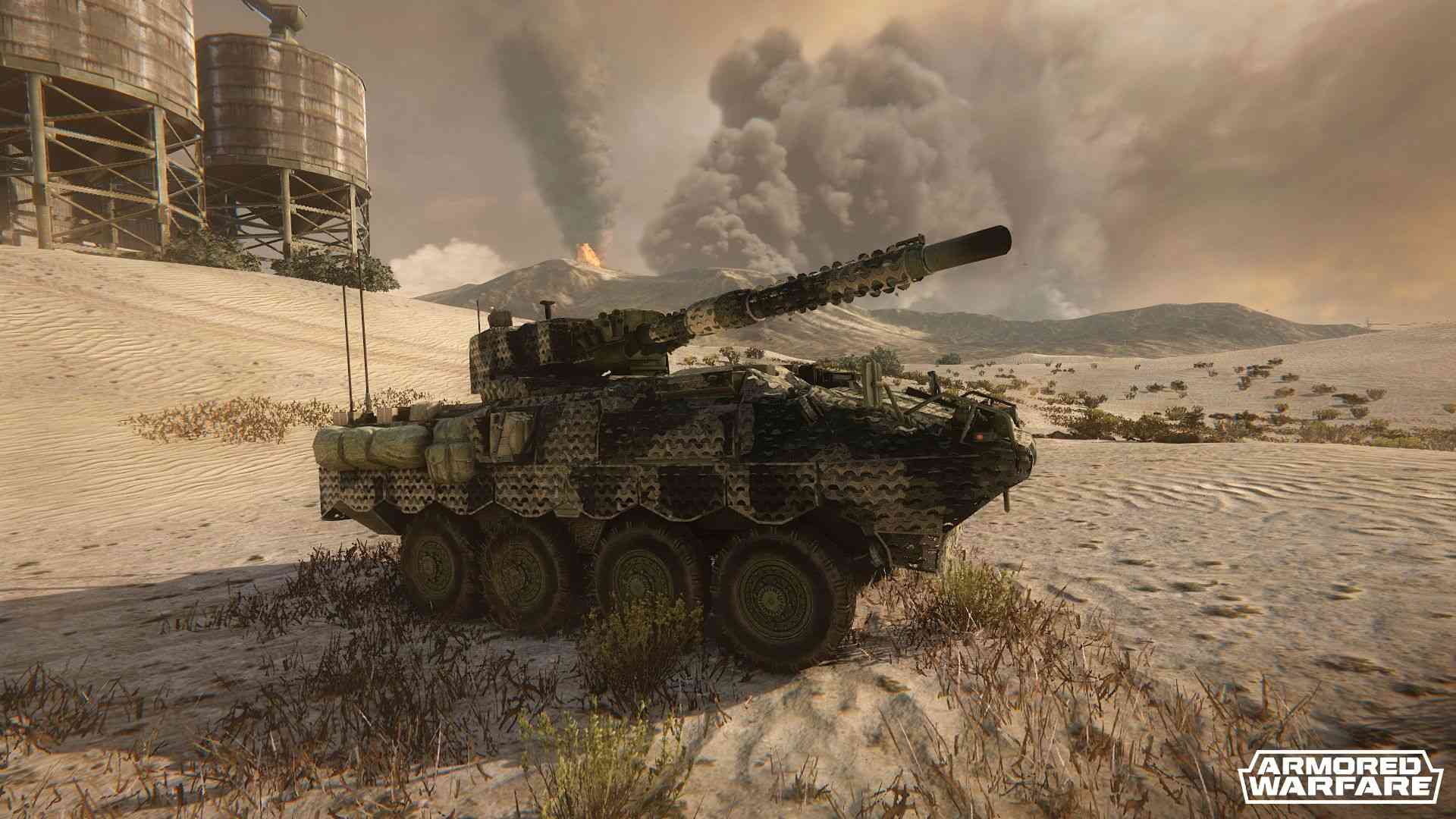 Страйкер игра. M1128 Stryker. M1128 MGS. Колесный танк Stryker m1128 MGS. Armored Warfare: Армата.