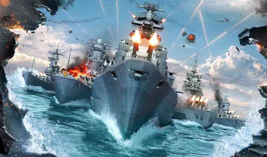 world of warships ship angle mod