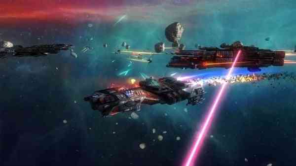 rebel Galaxy battle screenshot