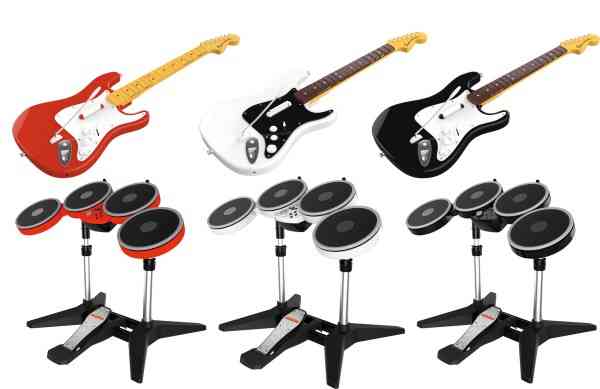 Rock Band 4 Instruments