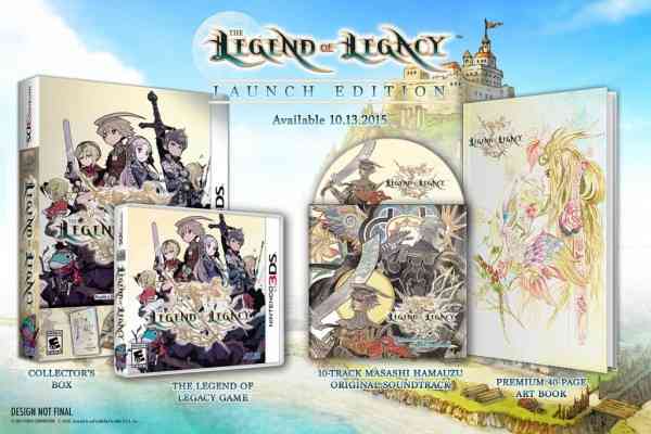The Legend of Legacy Launch Edition