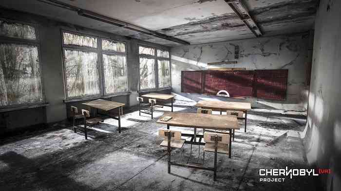 Chernobyl VR Project Screen Classroom