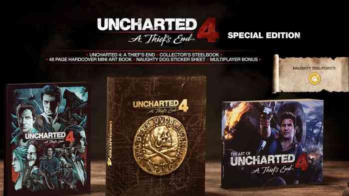 The Uncharted 4: A Thief's End Special Edition 