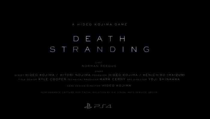 Death Stranding Kojima