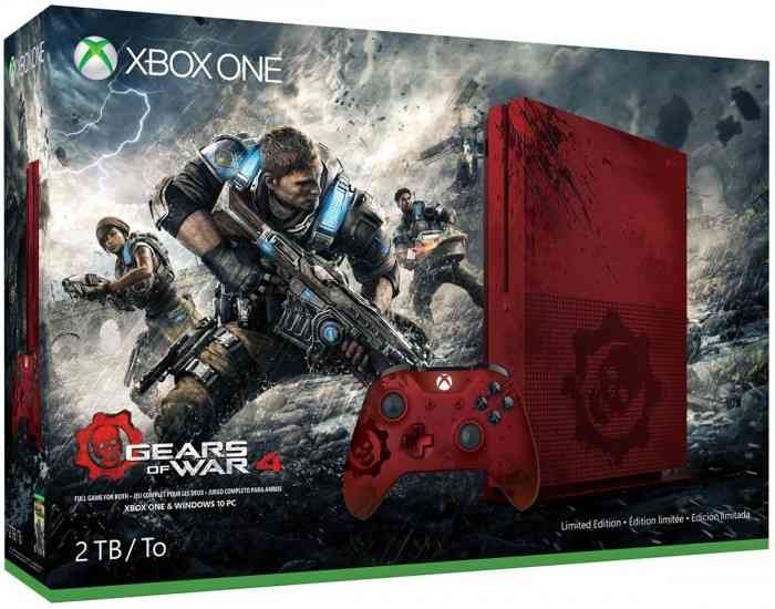 Limited Edition Gears of War 4 Xbox One S Bundle