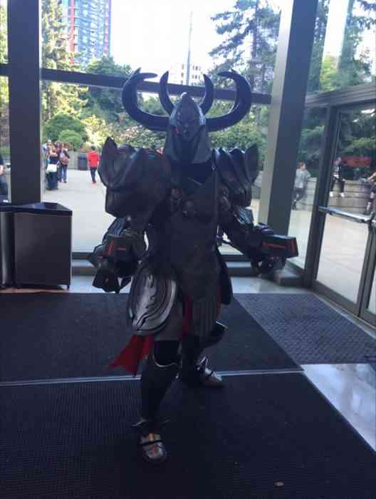 Hell Knight Cosplay of PAX West