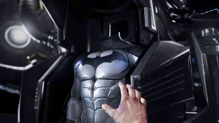 Batman Arkham VR Top Screen
