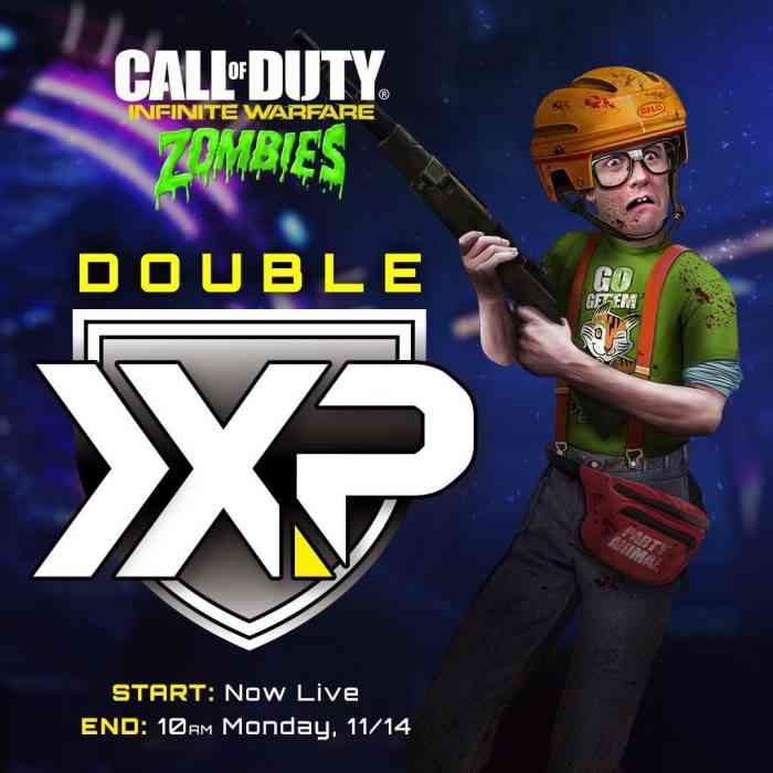 Infinite Warfare Double XP