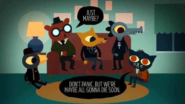 Night in the woods приколы