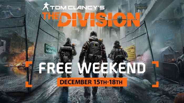 Tom Clancy's the division free weekend