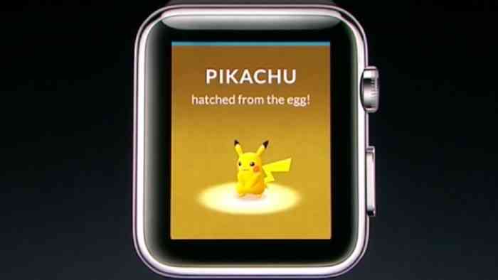 pokemon go apple watch pikachu