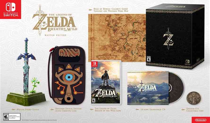 Zelda: Breath of the Wild Getting Two Gorgeous Collector's Edition Bundles