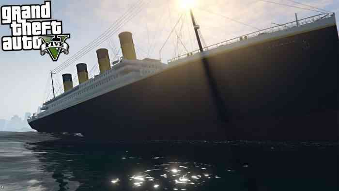 GTA V Titanic