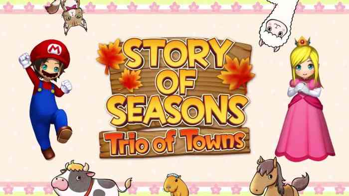 Story of Seasons: Trio of Towns Top