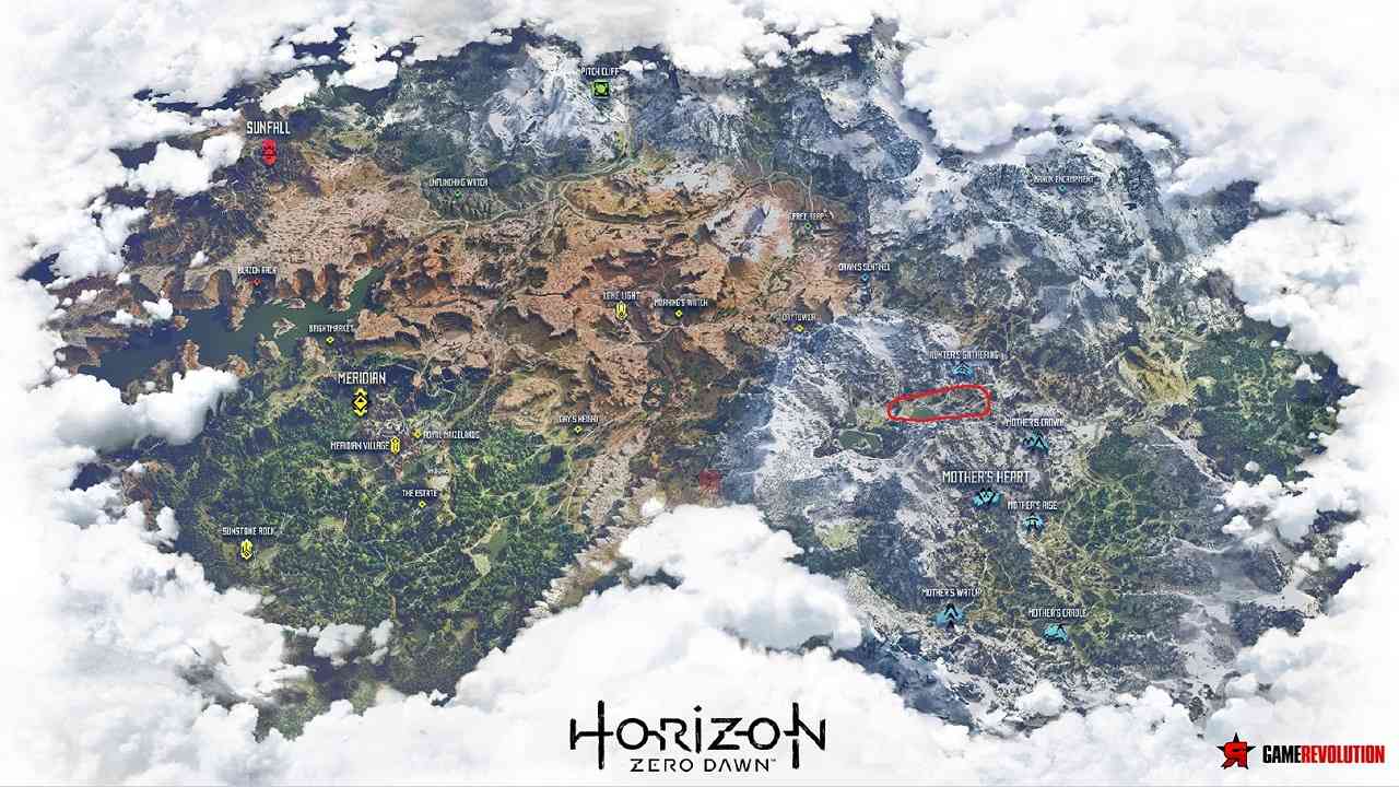horizon zero dawn map large