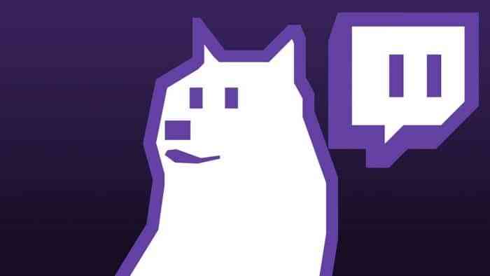 Twitch logo with dog