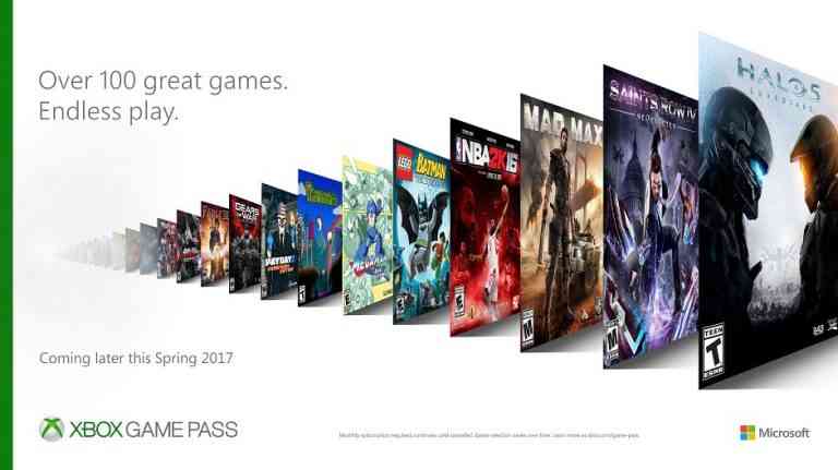 list of xbox game pass pc