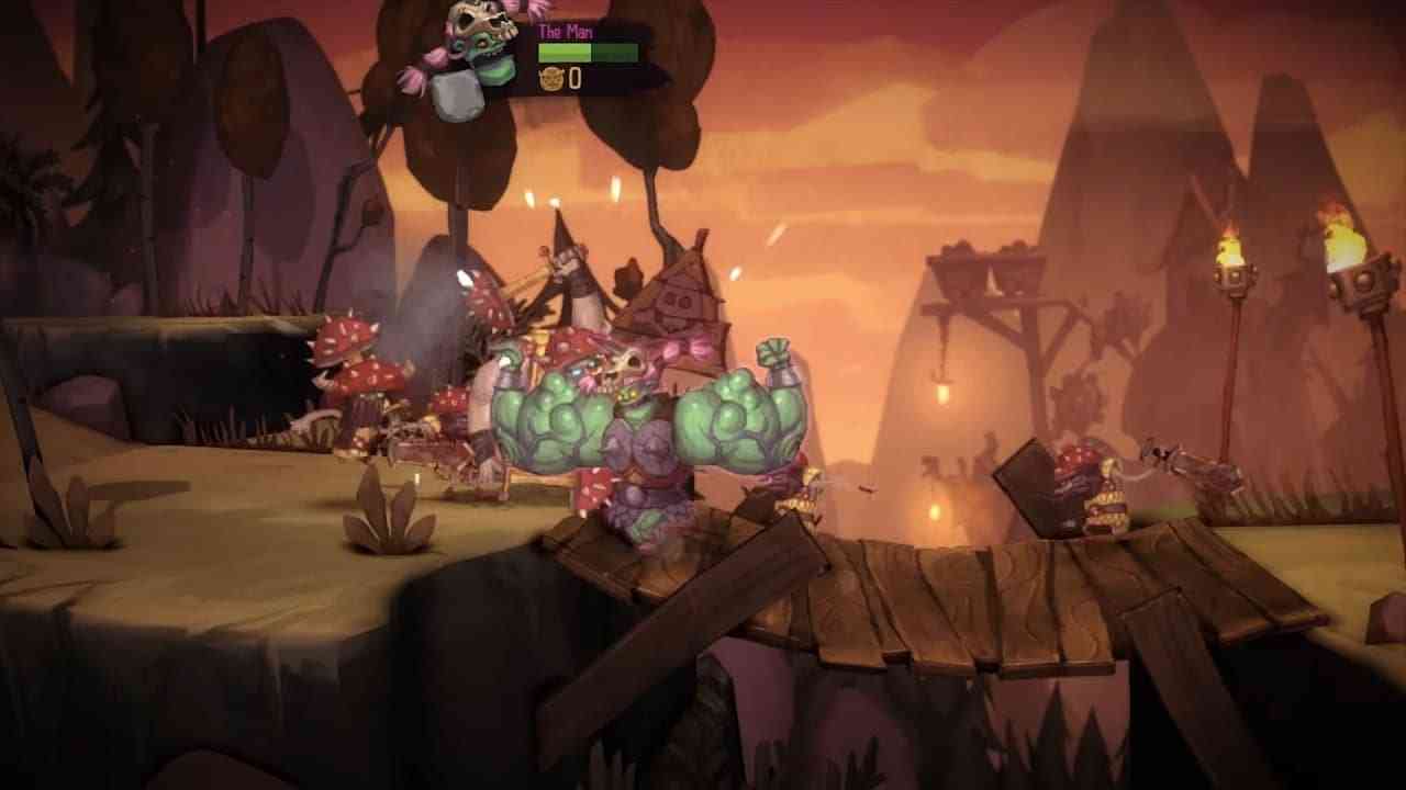 Прохождение zombie vikings