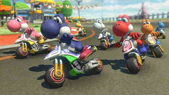 Mario Kart 8 Deluxe Top Screen