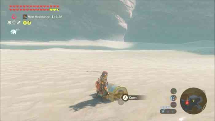 Zelda Breath of the Wild Impossible Chest