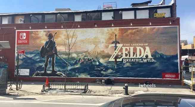 Zelda Mural Day 