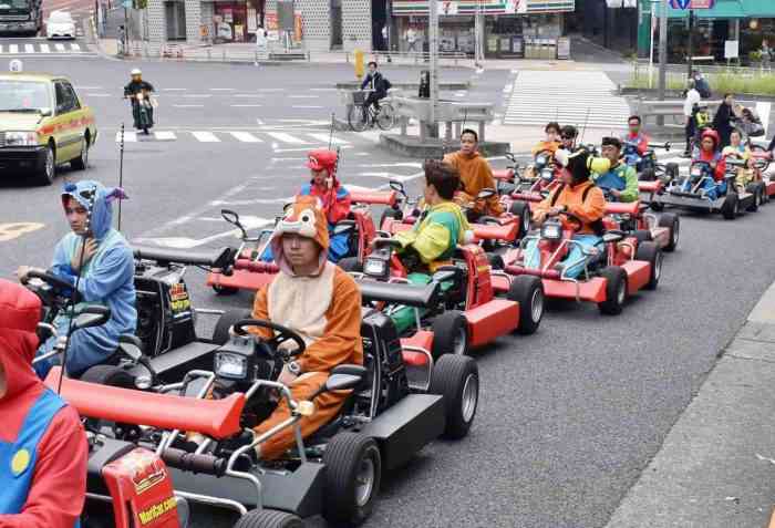 Go-Kart Crashes in Tokyo