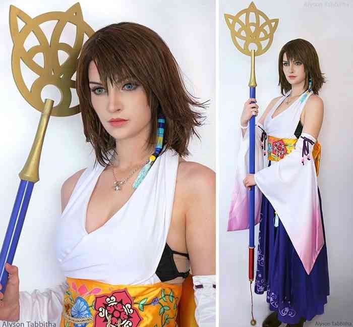 cosplay alyson Yuna From Final Fantasy