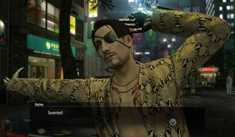 yakuza kiwami majima please be careful