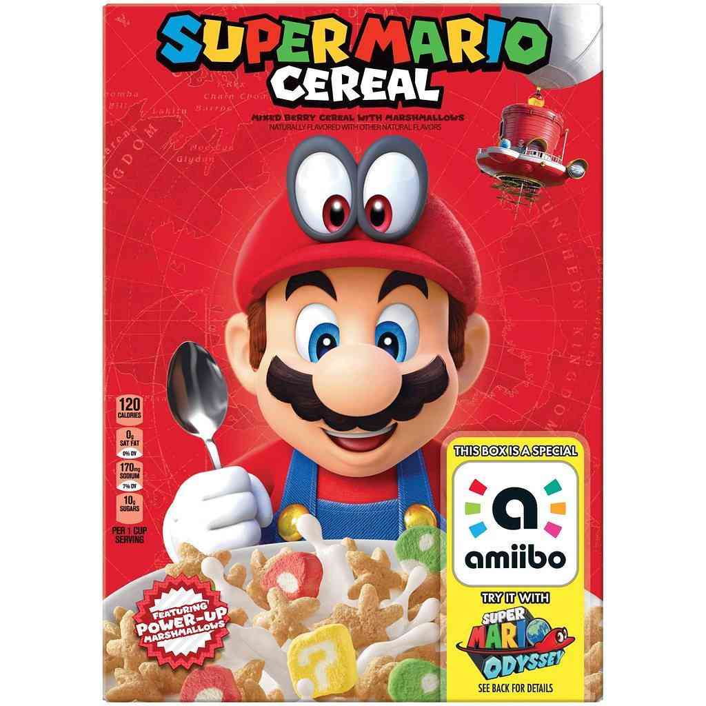 It's Official, the Super Mario Cereal Hits Store Shelves on December 11