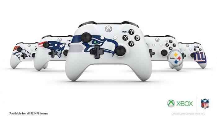 nfl xbox one controllers