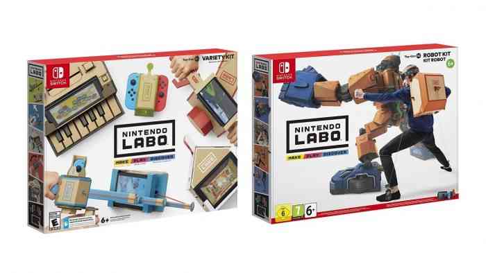 Nintendo Labo packs