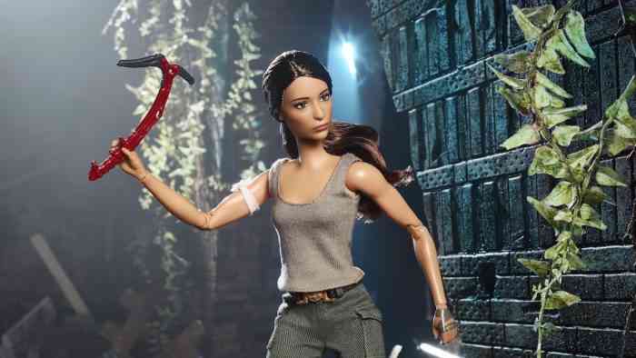 Tomb Raider Lara Croft Barbie Doll