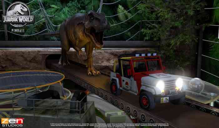Pinball FX 3 Jurassic World feature