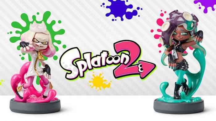 Splatoon 2 Pearl and Marina amiibo