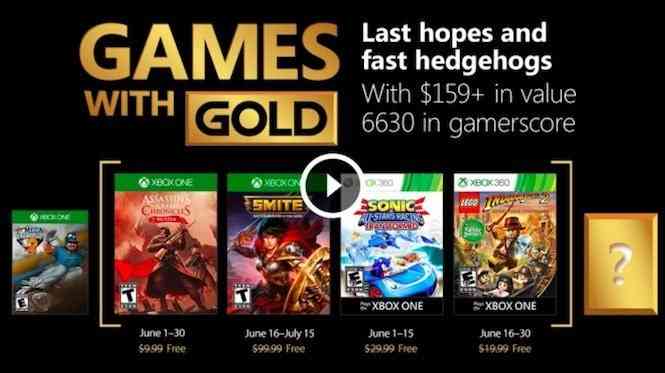games with gold june 2018