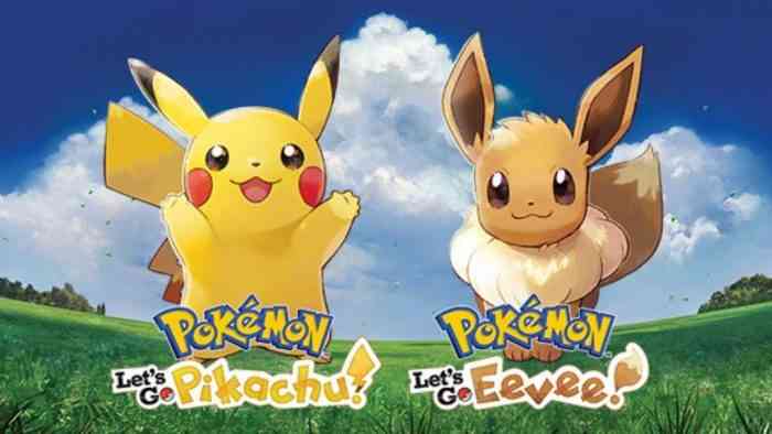 eevee pikachu let's go pokemon