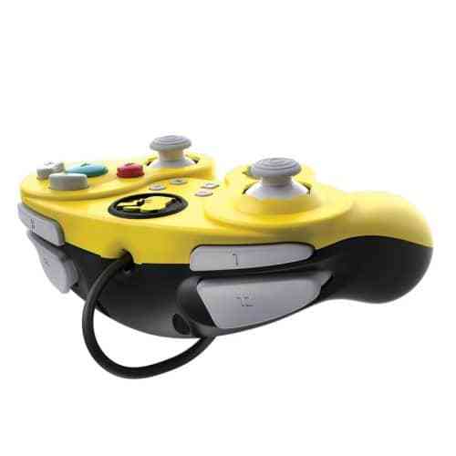 GameCube Nintendo Switch controller - Pikachu side
