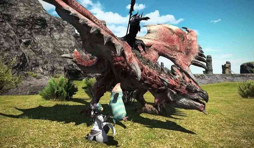 Final Fantasy XIV's Monster Hunter World Event Dated | COGconnected