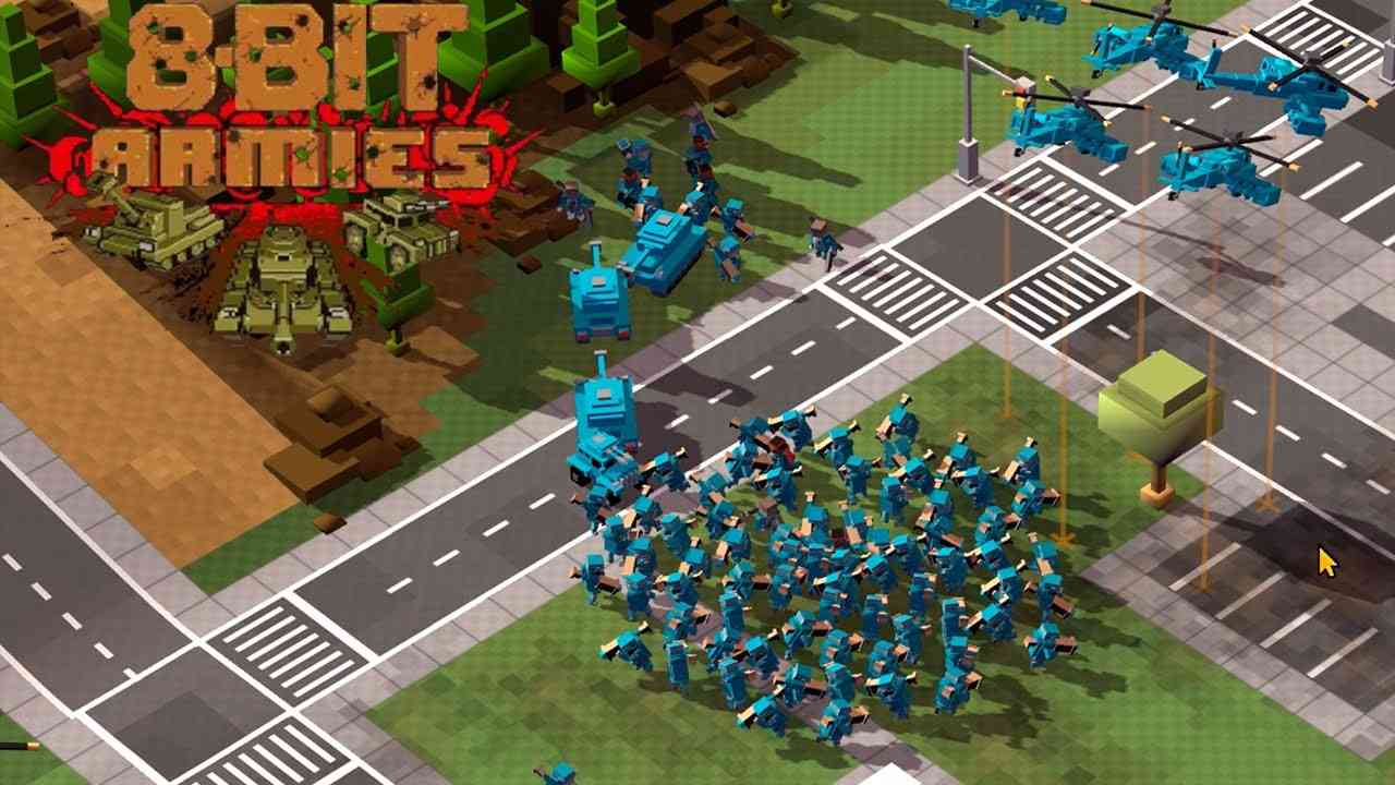 8Bit Armies Review Mine, Craft, Command, and Conquer