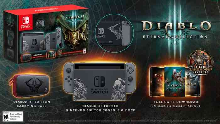 Nintendo Switch Diablo 3: Eternal Collection Bundle