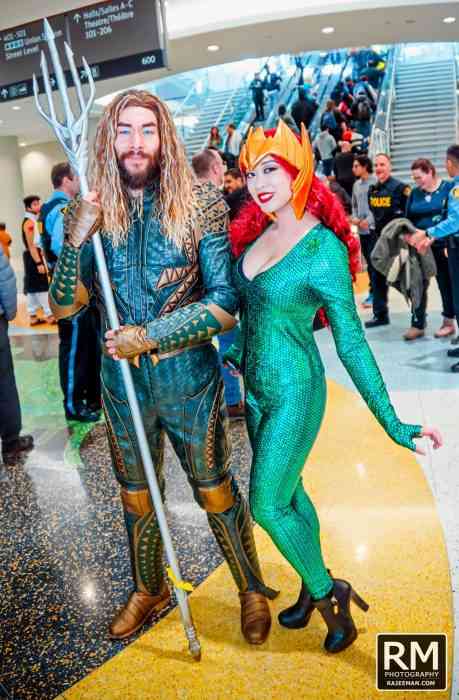 Aquaman and Mera Canadian Cosplayers