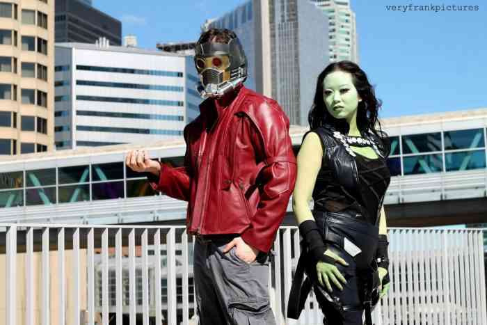 Starlord and Gamora Canadian Cosplayers