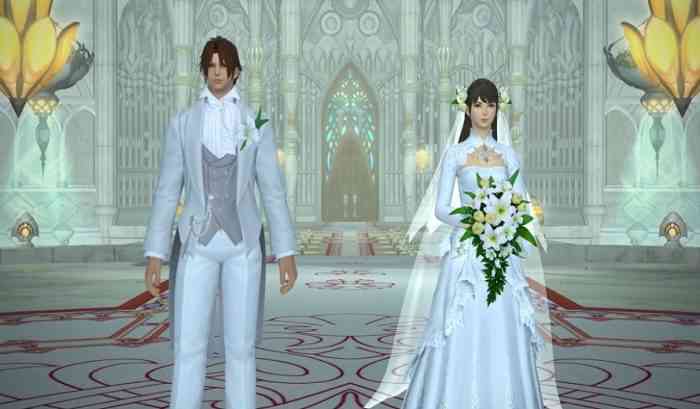 Final Fantasy XIV Wedding Outfits