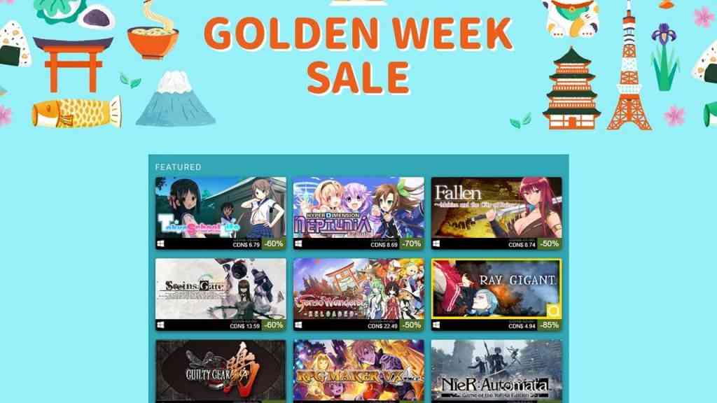 Offer Up Your Wallets to Steam's Golden Week Sale COGconnected