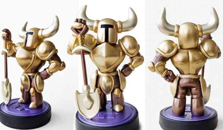 shovel knight gold edition amiibo