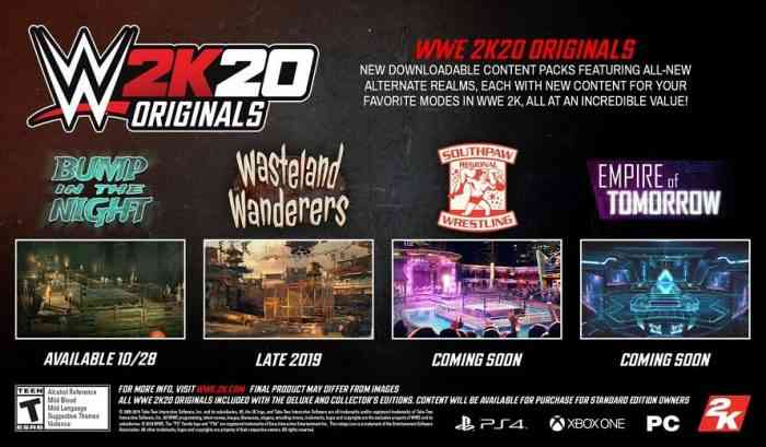 WWE 2K20 Originals