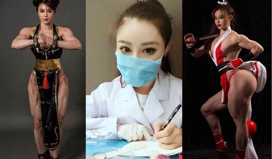 Cosplayer Doctor and Bodybuilder Yuan Herong Fights the