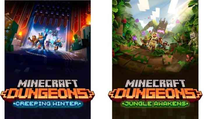 Mojang Announces Minecraft Dungeons Dlc Packs Cogconnected