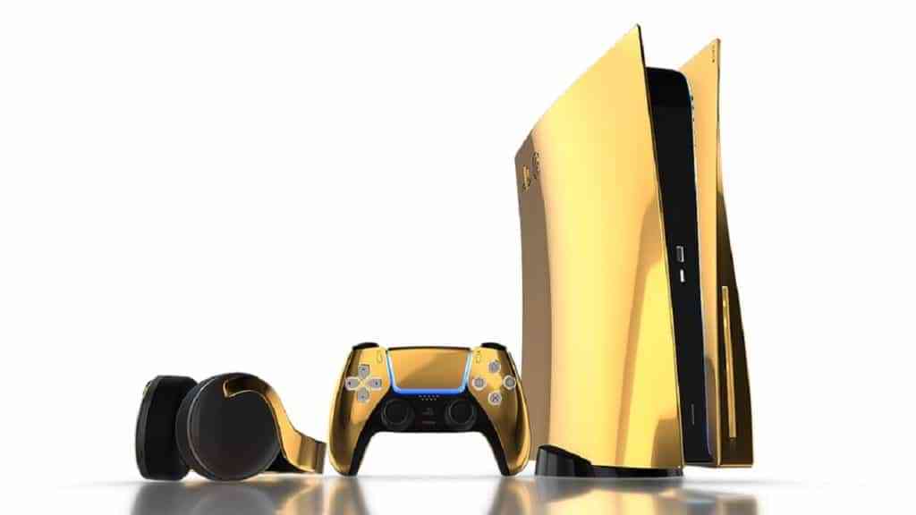 Gold PS5